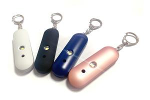 Wholesale 40mins Lighting Personal Alarm Keychain For Woman Siren 130DB from china suppliers