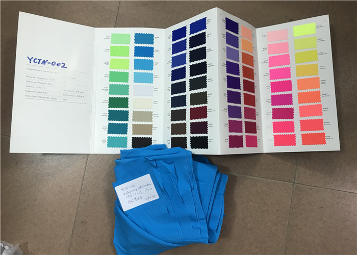 Quick Drying Recycled Nylon Fabric For Functional Lycra Sportswear Clothing