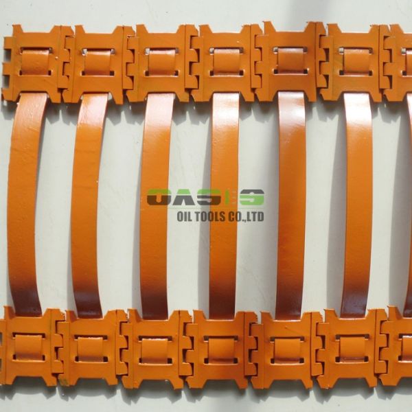 Drilling Tool Water Well Accessories Steel Hinged Single Bow Spring Centralizer