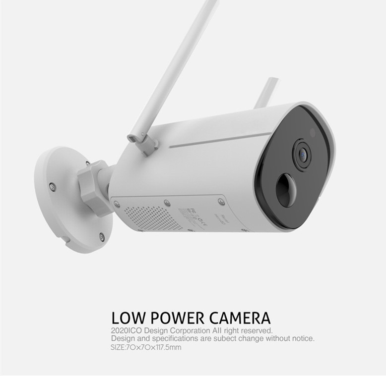 IP Network Bullet Smart Tuya Wifi Camera Two Way Audio CCTV Security