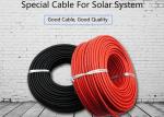 Non Toxic DC Solar Cable 1 Core Deformation Resistant At High Temperature