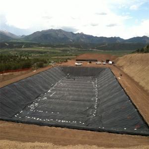 Wholesale Waterproof HDPE Geomembrane 30m Length for Pond Liner and Dam Liner 0.3-3mm Thickness from china suppliers