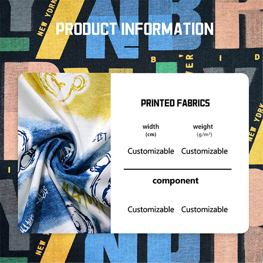 Breathable Logo Custom Printing Fabric 100% Polyester Tricot Fabric