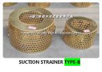 Copper suction filter for ballast tank B125H CB*623-80, copper suction filter