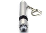 MINI Stainless Steel Jade Flashlight White Light, 365NM Black Light Gem Torch