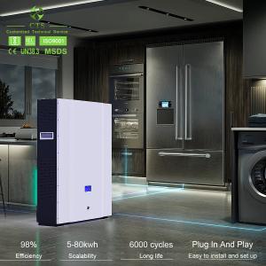Wholesale Power Wall Home Energy Storage Lithium Ion Battery Solar System 48v 100ah 5kw 10kw from china suppliers