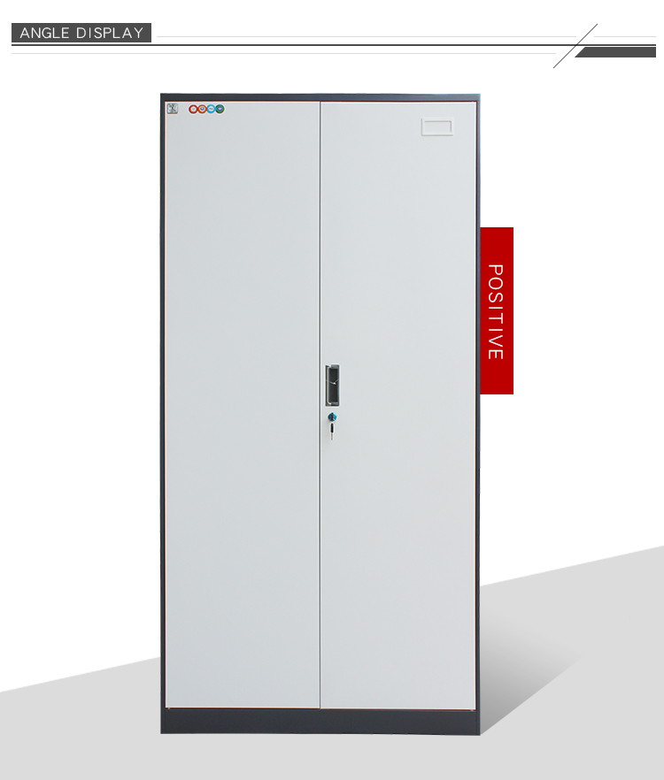 Chromaticity Printing Office Filing Cabinets 2 Doors Steel Metal Cabinet