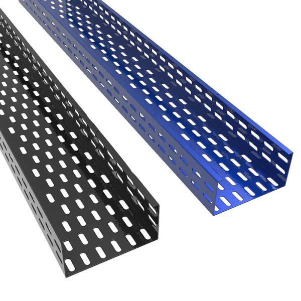 Heavy Duty Wall Mount Silver Industrial Cable Tray With Easy Installation