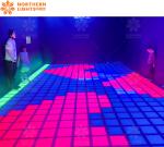 Jumping Game LED Dance Floor Tile Interactive Game Super Grid