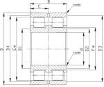 Precision Cylindrical Roller Bearings: SL0248 series cylindrical roller bearing