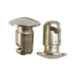 Universal Undercut Slotted Head Model 3/8" x .500" Steel Quarter Turn Dzus Stud