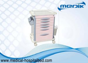 Wholesale Luxury Drug Medical Storage Carts / Medication Carts For Hospitals Cream Color from china suppliers