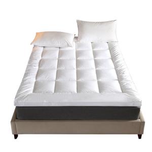 Wholesale 100% Cotton Mattress Protector Machine Washable Mattress Topper Fitted Sheet Style from china suppliers