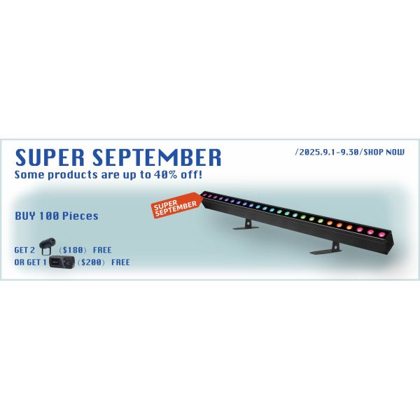 24*2W RGBW LED Linear Bar Wall Washer