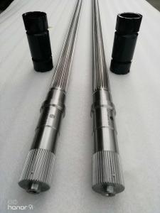 Wholesale HPL77 Cold Rolling Extruder Shaft For Plastic extruder screw design 1.2343 Material from china suppliers