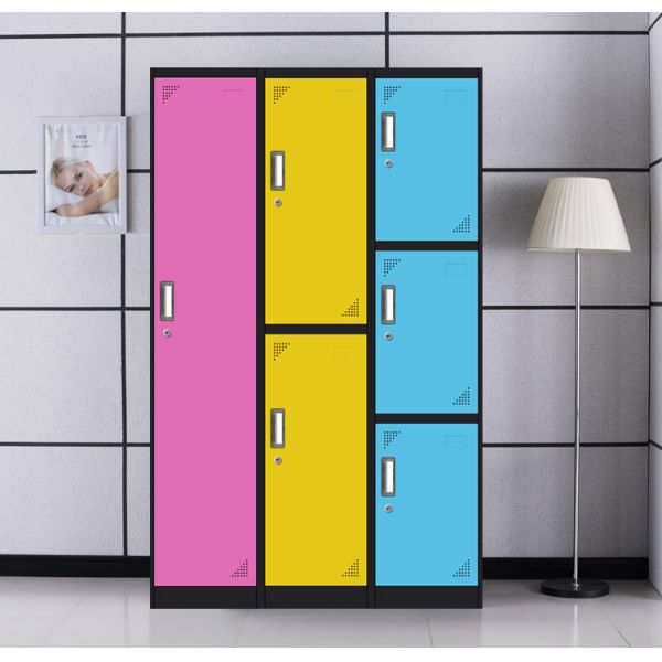 195cm Height ISO14001 Metal Clothing Cabinet