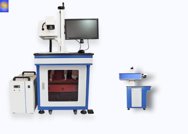 3 Watt UV Laser Marking Machine 355nm For Aviation Wire / Glass / Plastic /