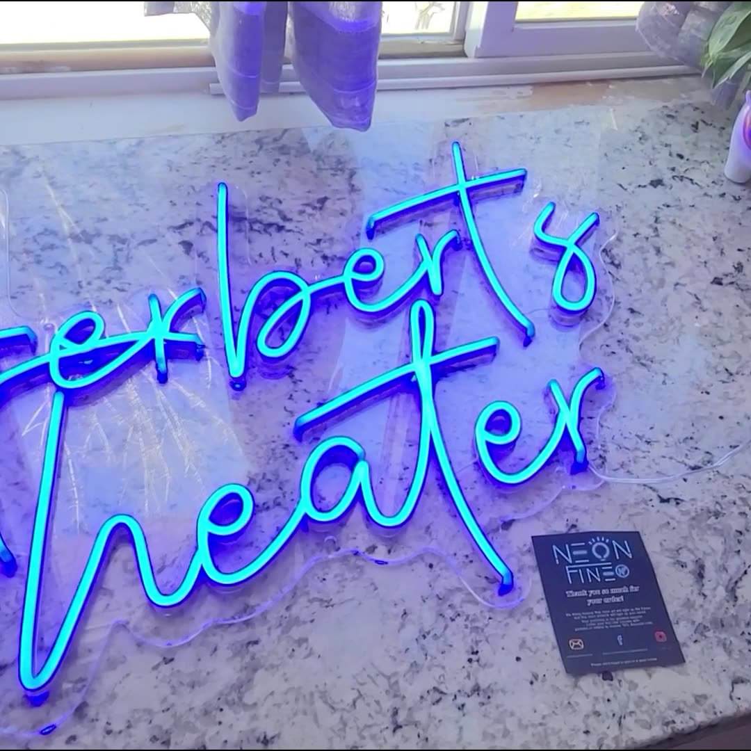 Custom For Wedding Decorate Christmas Decoration Waterproof Letters Neon Sign