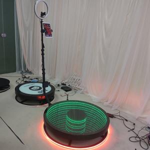 Wholesale Party Automatic Spin LED 360 Photo Booth AC 110V - 240V Customized from china suppliers