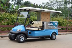 China 2 Passenger Electric Beverage Golf Cart With Utility Cargo / Electrical Food Buggy on sale