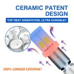 High Power 4 Side Emitting LED Bulb Voltage 8-80V AC/DC for Motorcycle Motorbike