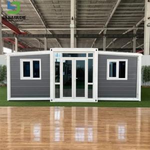 Wholesale 20FT 40FT Expandable Container House Double Wing Customized Layout from china suppliers