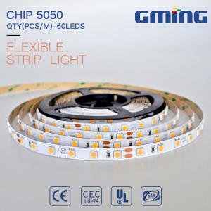 Wholesale IP20 60leds/m SMD5050 led tape strip lights 12/24VDC from china suppliers