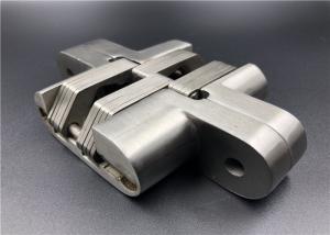 Wholesale 25x118x18mm Adjustable SOSS Type Hinges / Silver 180 Degree Hidden Hinge from china suppliers