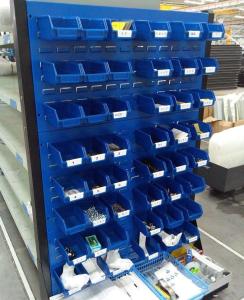 Wholesale Customized Size Pegboard Tool Rack Silk Screen Logo Load Capacity 100 KG from china suppliers