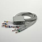 Midmark compatible ECG Cable 10-Lead Banana leadwires 3-100-0203
