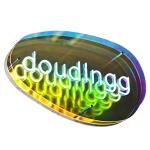 DC12V/AC110-220V Custom Infinity Logo Colored LED 3D Neon Wall Tunnel for DJ