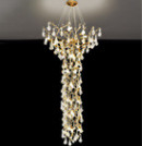 European Style G9 Customized Pendant Lamp Lights For Rotary Staircase
