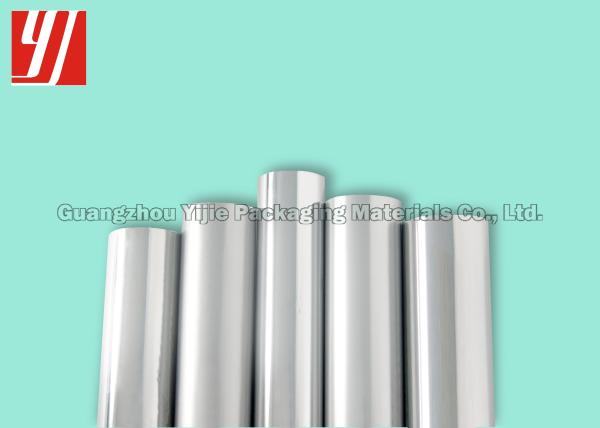 25μM Film Silver Hot Stamping Foil For Greeting Cards Plastic Package Box