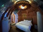 Full House Monolithic Prefab Hotel Dome Tent Prefabricated Bubble Houses for