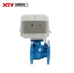 Gas Media High Platform Wafer Ball Valve with Straight Through Type Channel