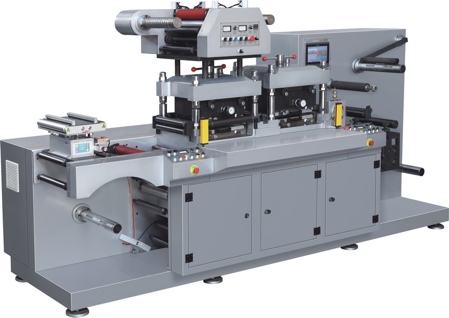 High Speed Label Hot Stamping Digital Die Cutting Machine Equipment With Sheet Cutter