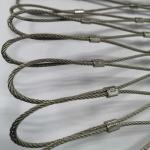30 x 30mm 10m/Roll stainless steel rope mesh Protecting Zoo Fence