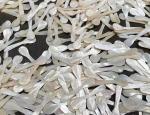 White Color Natural Mother Of Pearl Caviar Spoon 3.5 Inch And 4.7 Available MOP