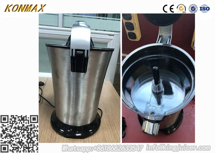 Compact 85W Electric Orange Juicer With Soft Grip Handle And Anti - Drip