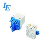 CAT5E CAT6 RJ45 UTP Toolless 180° Ethernet Keystone Jack