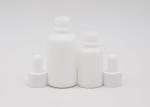 30ml Cylinder Cosmetic Oil Glass Bottle With Various Droppers