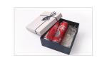 Perfume Cosmetics Gift Packaging Box Lid And Base Box With Ribbon Bowknot Raffia
