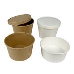 Biodegradable Soup Cup Disposable Hot Soup Bowl 8oz 12oz 16oz 20oz