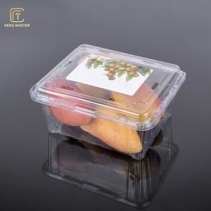 Wholesale Clear 19.5*16*9cm Disposable Plastic Fruit Containers from china suppliers