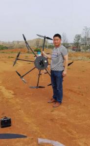 Wholesale Unmanned aerial vehicle UAV Drone Professional for agriculture crop sprayer from china suppliers