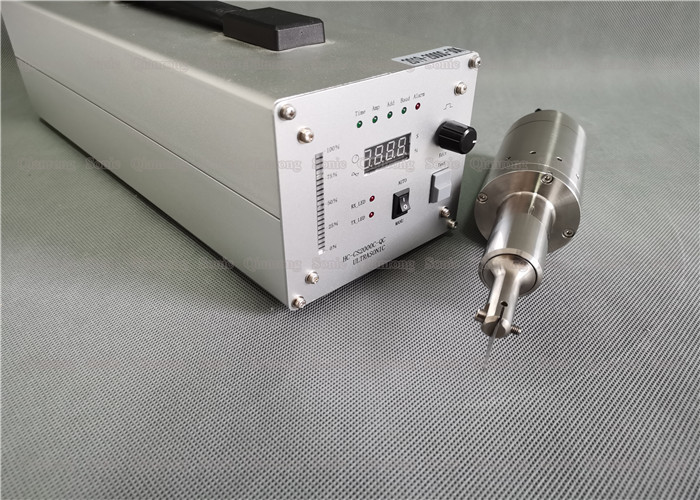 CE 30khz And 100w Power Ultrasonic Fabric Cutting Machine
