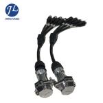 7Pin Aviation Truck Extension Cable Coiled Trailer Cable With Two 4 Pin