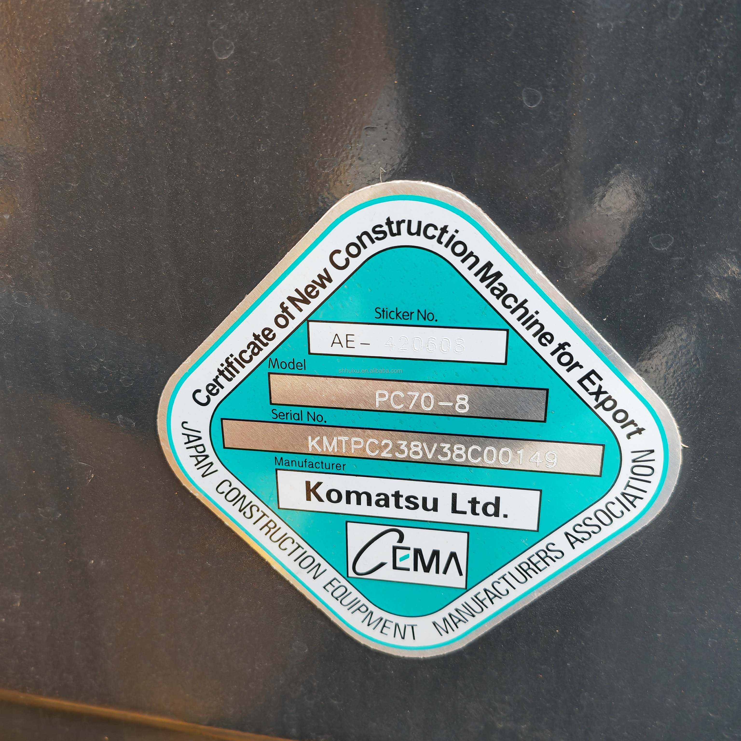 Used excavator KomatsoPC70-8 Machine/ Second Hand Crawler Type KomatsoPC70-8 200-8 130 japan Construction machinery