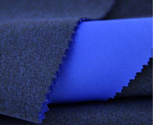 Wholesale Blue Microfiber Circular Knit Fabric Water Proofing 94% Polyester 6% Spandex from china suppliers