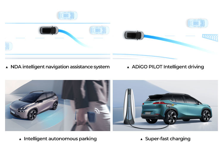 Aion V 80plus Electric SUV 2024 Model 600KM Long Range L2 Level Assisted Driving Ternary Lithium Battery